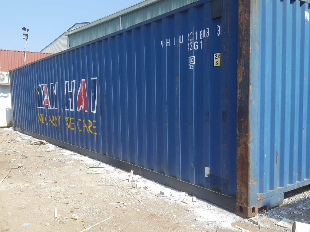 container 40 feet cao